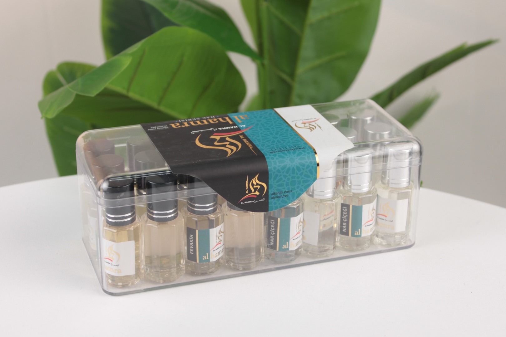 Aksa Al Hamra Hac ve Umre Serisi 24’lü Lüks Esans Seti (24 x 6 ml)