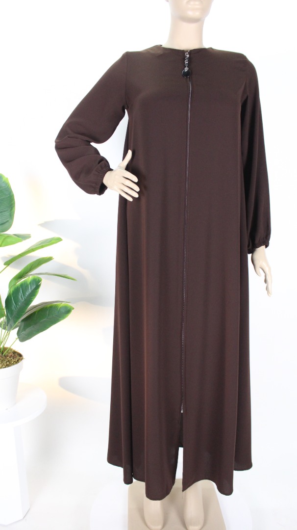 Acı Kahve Mevlana Model Medine İpeği Ferace