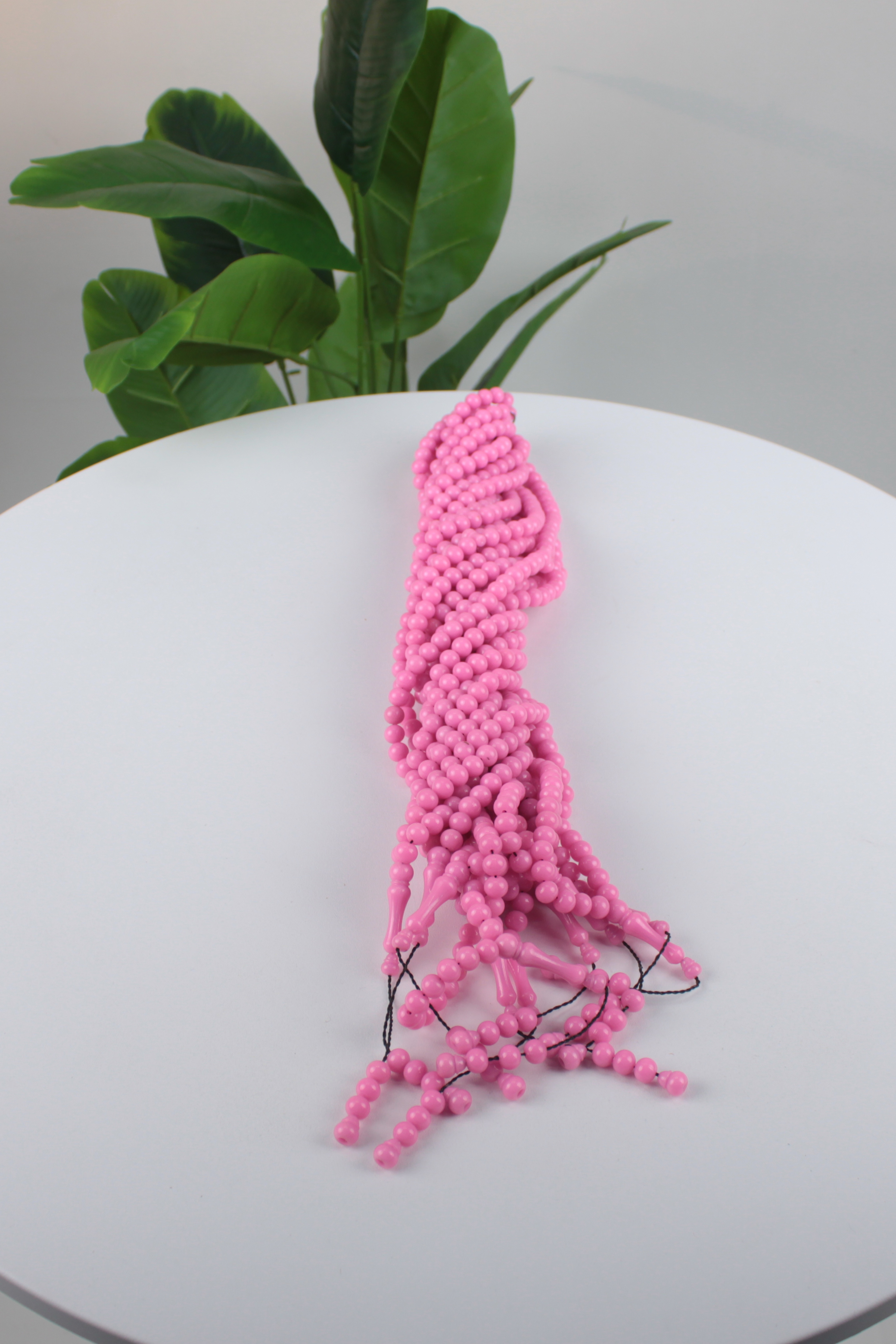 Pembe Mono Sistemli Tespih – 10’lu Ekonomik Deste