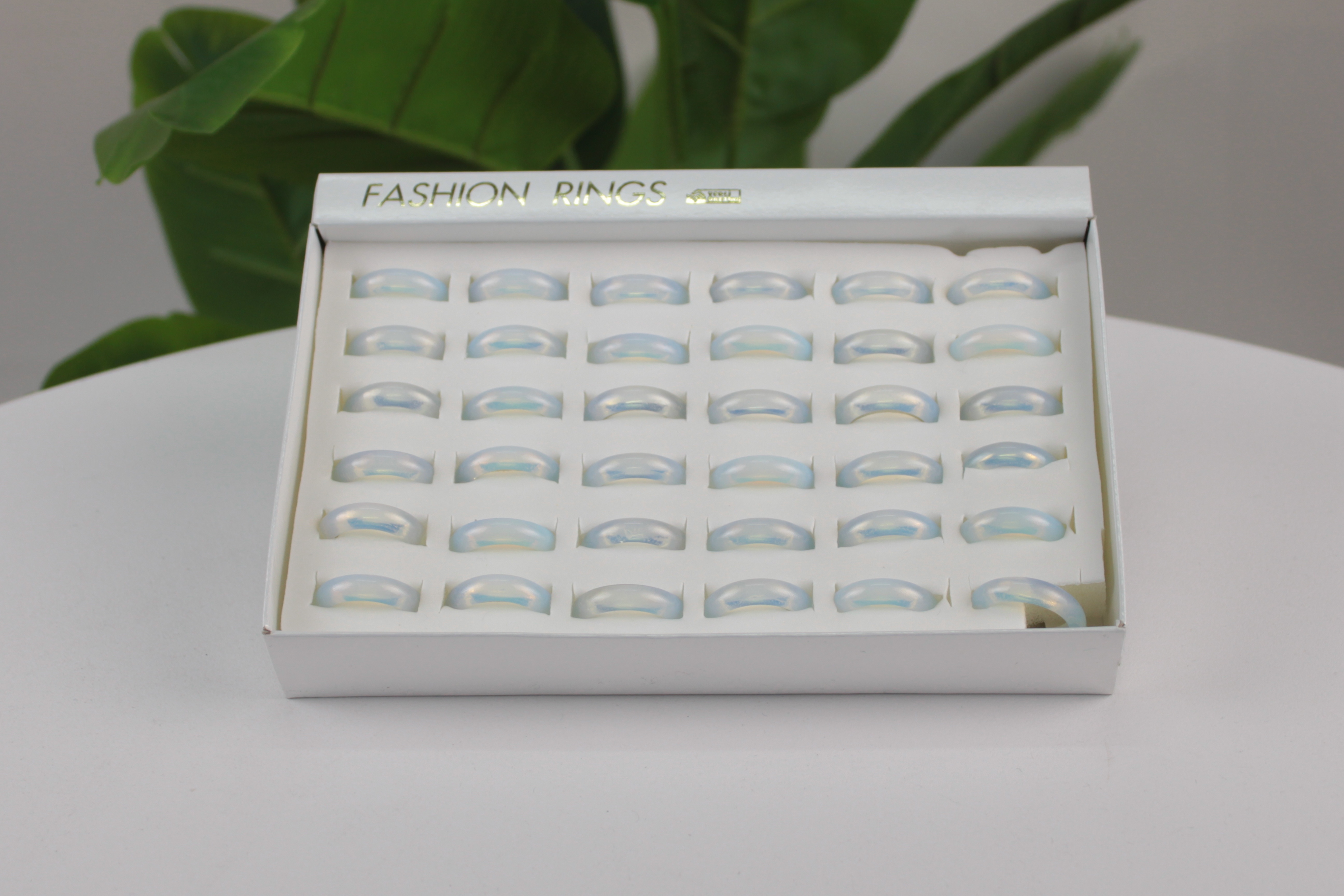 Doğal Akik Yüzük Karışık Beden Set – 36’lı paket-12