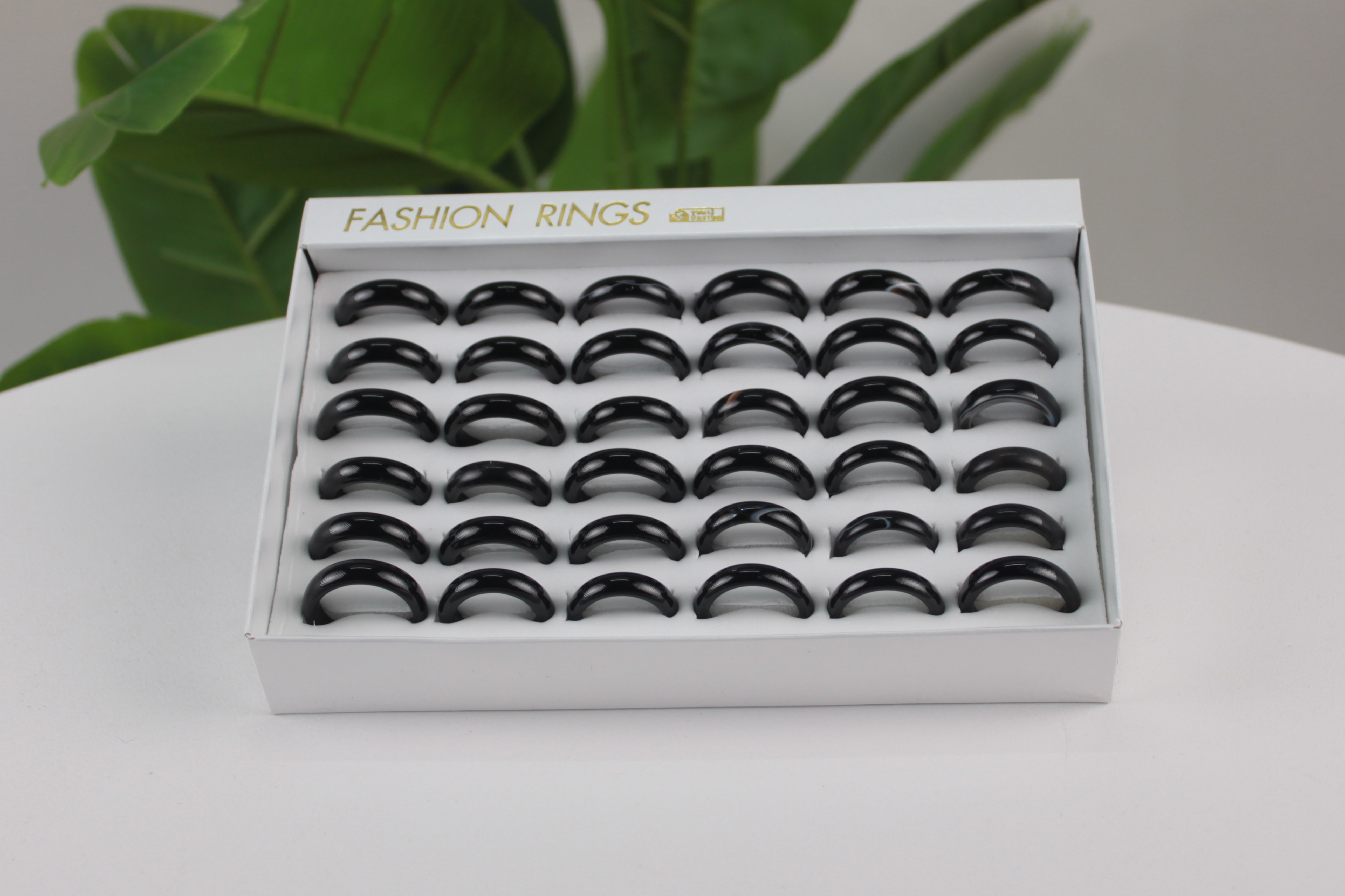Doğal Akik Yüzük Karışık Beden Set – 36’lı paket-4