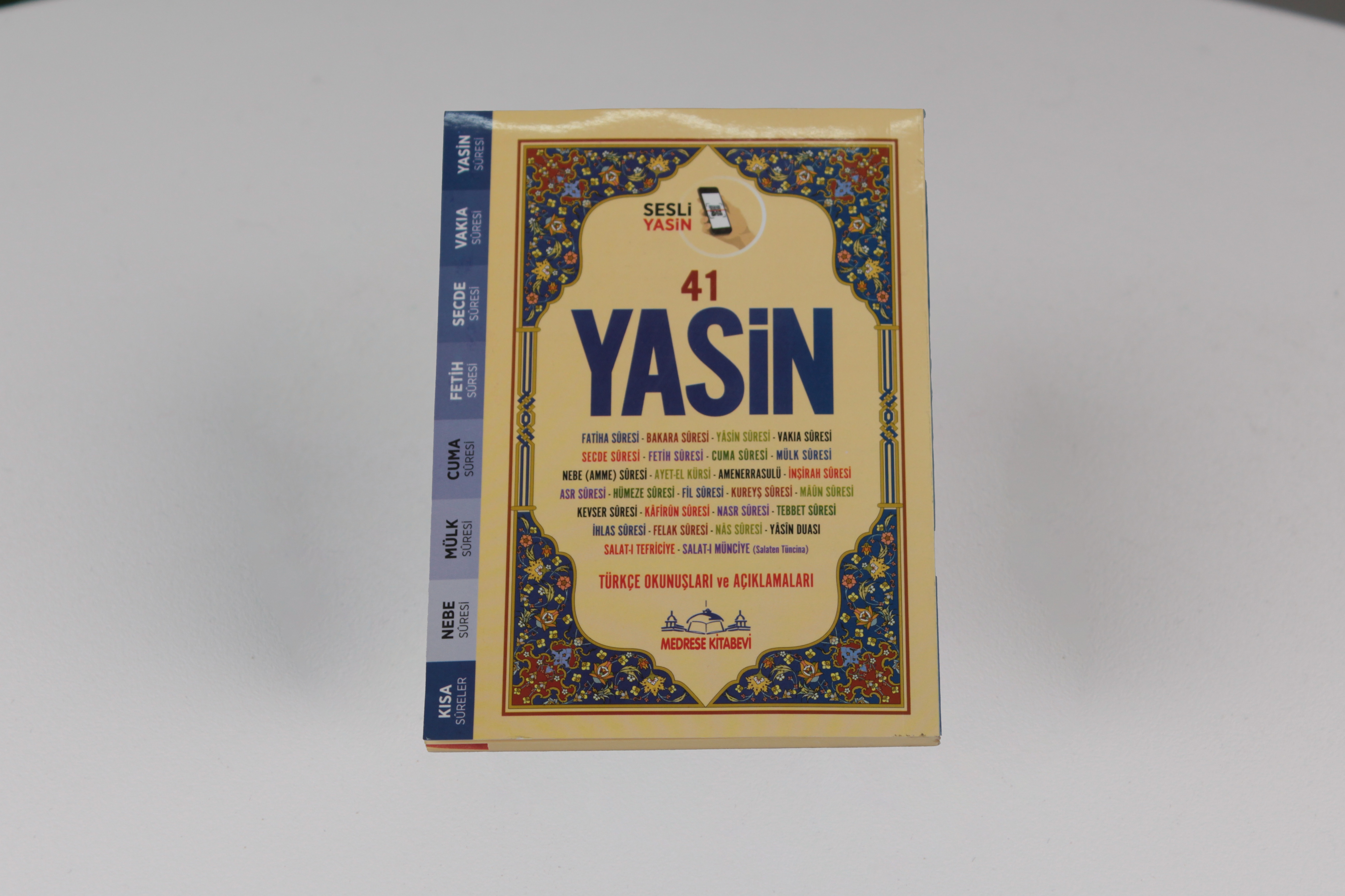 Çanta Boy Yasin-i Şerif – 168 Sayfa, Fihristli, Türkçe Okunuşlu ve Mealli Kapsamlı Dua Kitabı
